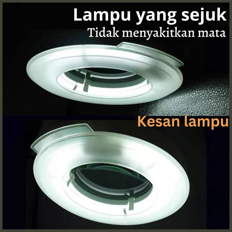 8X Diopter LED Specialist Magnifying Floor Lamp  Dentist Beauty Salon Magnifier Glass Stand Light