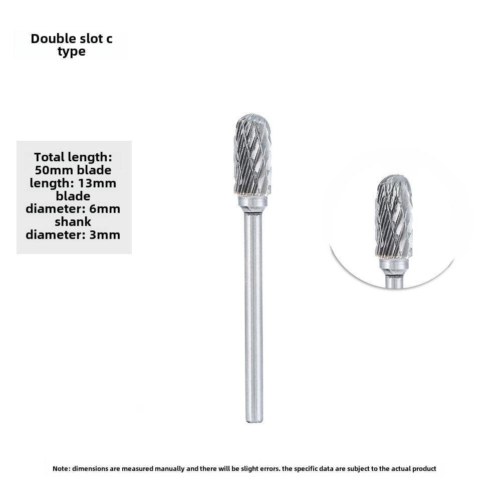 Rotationsfeile aus Hartmetall und Wolframstahl, Schleif- und Fräser für Holzgravuren