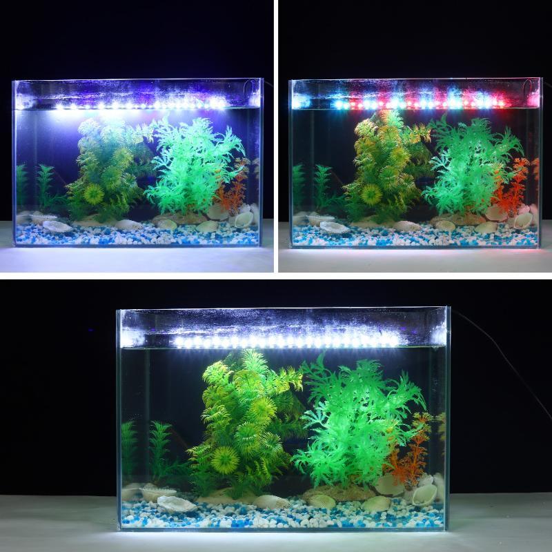 90-260V Aquarium Light Led Waterproof Fish Tank Clip Light Underwater Decor Lighting Submersible Lamp Plant Grow Lamp 18Cm
