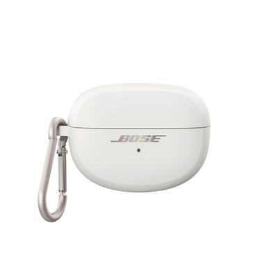 Bose Ultra Açık Kulaklık Silikon Kılıf Kapak, Beyaz Duman
