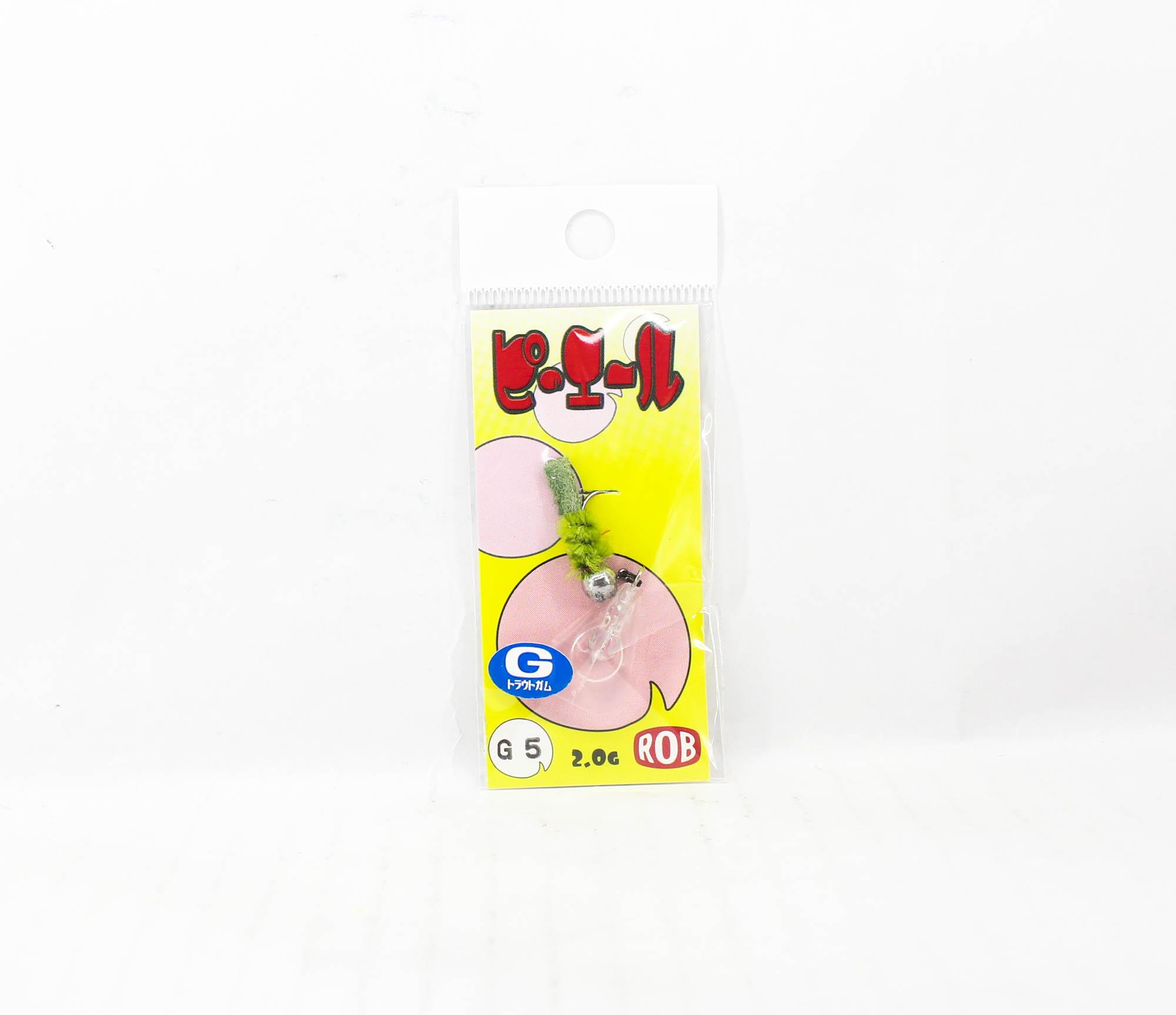 

Rob Lure Pierre G PL 2 грамма Тонущая приманка G5 (9918)