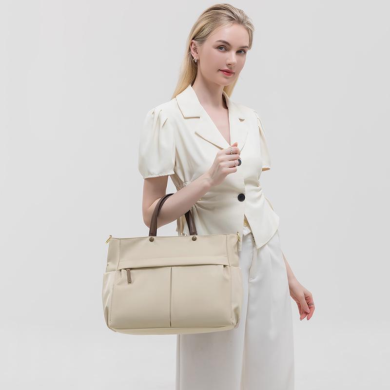 Women's High-End Fashion Laptop Handbag: Shockproof, Waterproof, Lightweight, Large Capacity Crossbody and Shoulder Bag