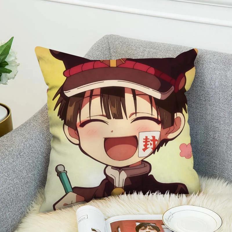 h-Hanako-kun Couple Pillow Pillowcases for Pillows  Decorative Cushion Cover Luxury Fall Decor Pilow Cases Pillowcase  S