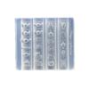 Nail Mold Silicone Cartoon Candy Nail Art Decorations Nail Polish Filling Mold Diy Relief Design Stereoscopic Manicure Tools