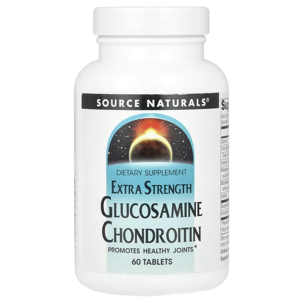 Glucosamine Chondroitin, Extra Strength, 60 Tablets