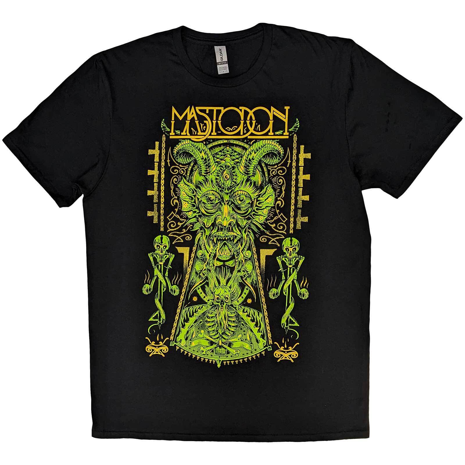 Mastodon Unisex T-Shirt Devil on Black L