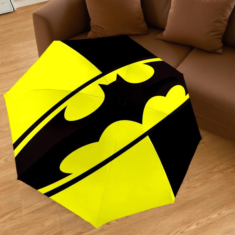 1PC Batman logo Umbrella-8-Rib Reinforced, Automatic Open, Lightweight & Durable, Cute Fashion Accessory for Outdoor, D2661