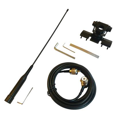 Soft Mobile Antenna Car Antenna Base Coaxial Cable Set <Fukurokuju> + + (5M MJ-MP) 3-piece