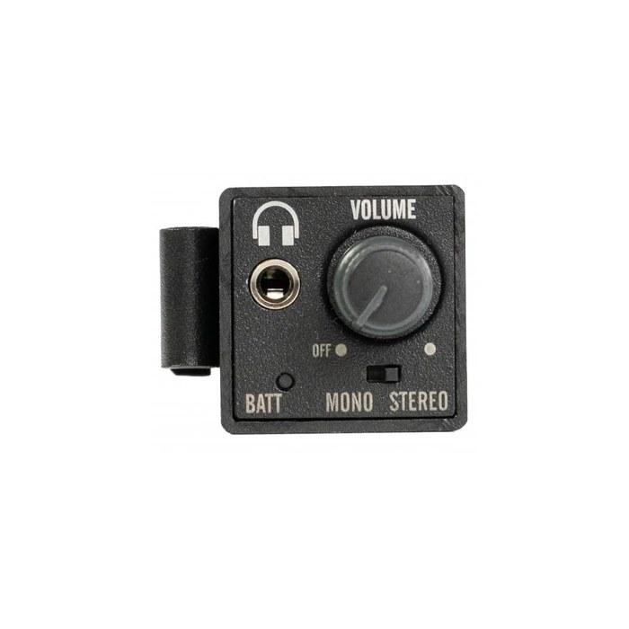 Superlux Personal Monitor Headphone Amplifier Portable 1ch Battery-Powered HA1D Black Small