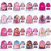 Barbie Princess School Bag Threepiece Set With Oxford Fabric For Girls Student Use