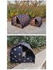 Outdoor Winter Warm Cat & Dog House: Oxford Cloth Shelter with Sun & Rain Protection