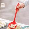 Set di Utensili da Cucina in Silicone per Alimenti Resistenti al Calore Utensili da Cucina Stoviglie Cucchiaio Spatola Cucchiaio Forato Spatola per Friggere