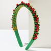 Christmas Headband  Cute Bell Beads Christmas Hair Accessories For Women