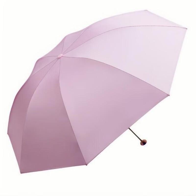 Hongye Solid Color Reinforced All-Weather Folding Umbrella