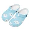 Trendy Pattern EVA Clogs Adult Unisex Flexible Breathable Slip On Casual Shoes Soft Sole Summer Sandals Lightweight Daily Wear