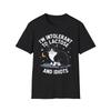 I'm Intolerant To Lactose And Idiots Funny Lactose Free Cat Lover Gift T Shirt