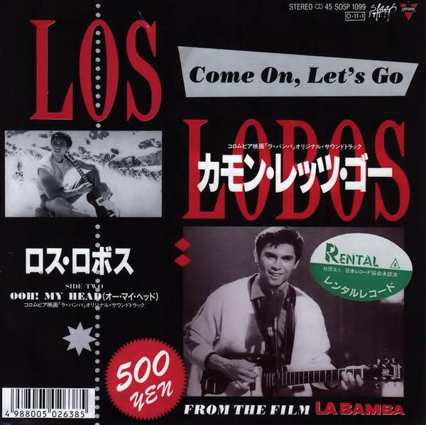 7inch Record LOS LOBOS - Come On, Let's Go S05P1099 LONDON 1987 Japan Rock Used
