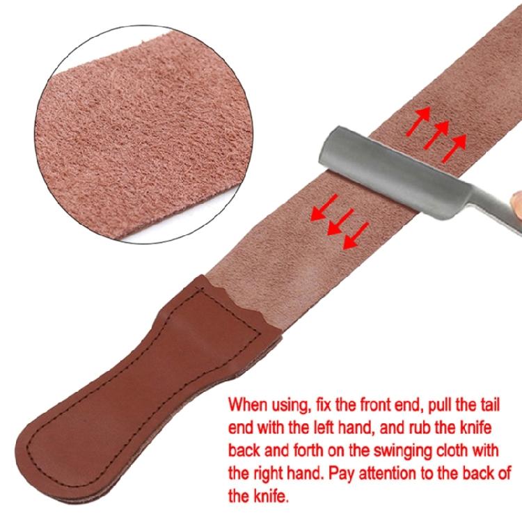 Sharpening Strop Cut Throats Razor or Knives Sharpening Barber Shaving Belt
