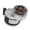 Motore Elettrico a Riduzione di Velocità 24V 250W Alta Torsione 3300 RPM Motore a Spazzole con Pignone a 18 Denti