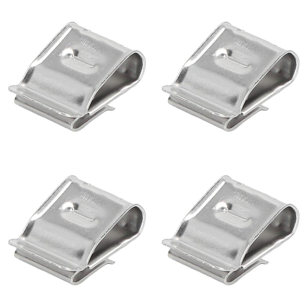 50 STÜCKE PV-Panel-Drahtklemmen Edelstahl Photovoltaik-Kabelclips für 2‑6mm² Elektrokabel