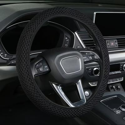 Universelle Lenkradabdeckung für Automobile 3D-Massage-Netz rutschfest ohne Innenring elastische Griffabdeckung