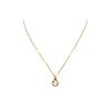 Gucci Double G Series Interlocking Double G Shiny 18K Gold Necklace Unisex necklace 603619-J8500-8000