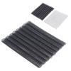 100PCS Doppel Schleife Draht Binderücken 9/16 Zoll 34 Schleife 3:1 Pitch 120 Blatt Kapazität Spiralbindung