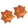 2pcs Hand Massage Ball Wooden Palm Relaxing Spiky Textured Acupoint Massage Balls for Elderly