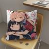 Anime Lycoris Recoil Cushion Cover Car Throw Pillow Case For Sofa Car Christmas Gift 40x40cm 45x45cm