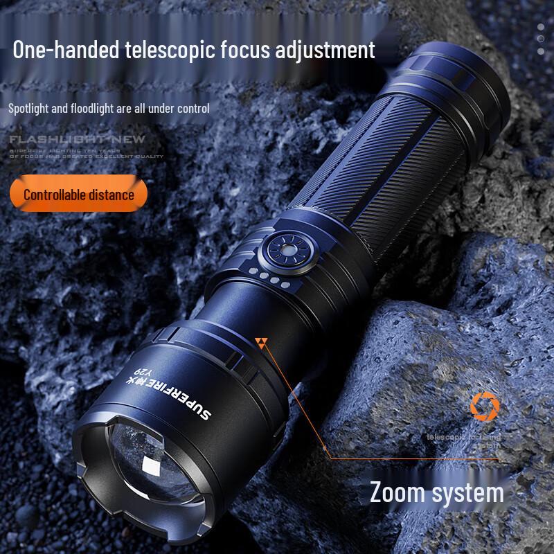 Shenhuo Y29 Ultra-Bright Rechargeable Flashlight