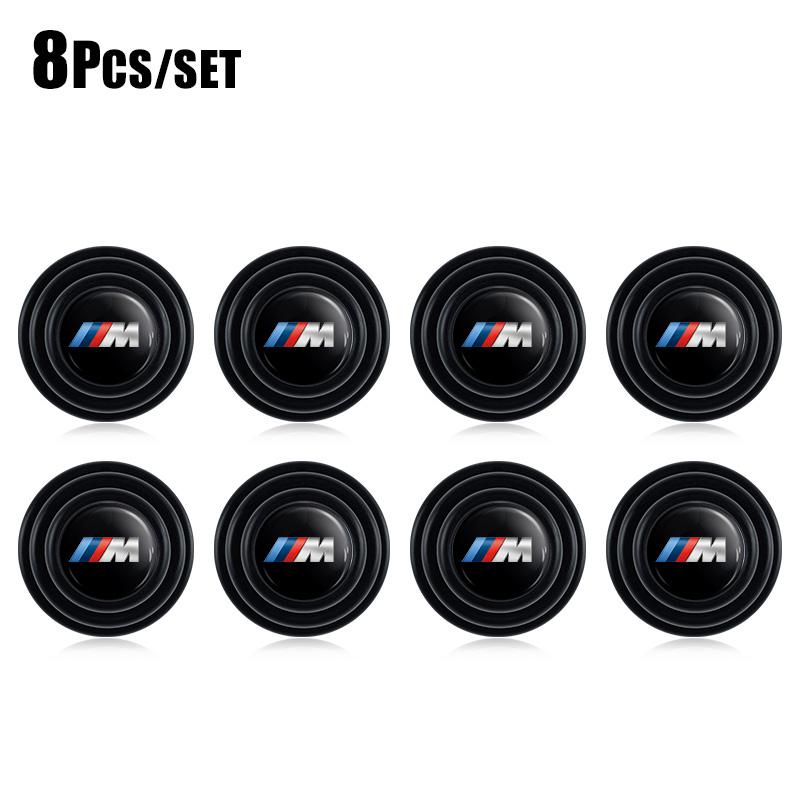 2026 Hot 8Pcs Car Door Absorber Shockproof Anti Noise Pad Buffer Gasket For BMW X1 X2 X3 X5 X4 X6 X7 G30 G20 G32 G11 G12 F40 F30 F20 F10