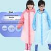 OIMG Kids' Raincoat with Backpack Space