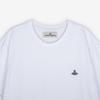 Vivienne WesTwood Unisex Haftowane Logo Biała Koszulka 3g010013 J001m A401