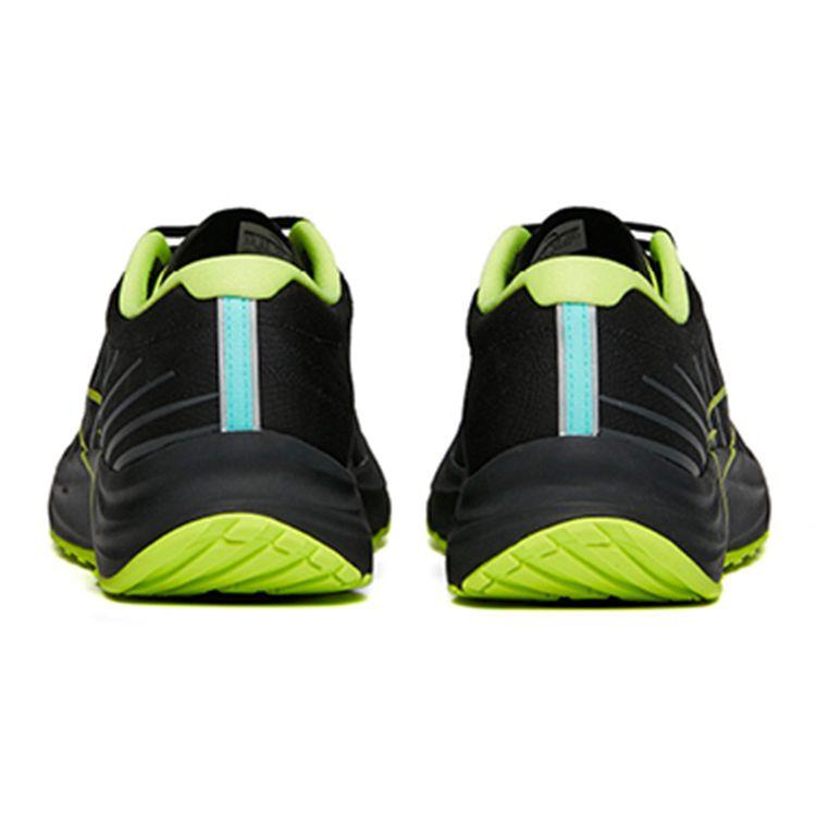 Anta Asphalt Dominator 1.0 Running Series Professional Cushioning Slip Resistant Durable Low Top Running Shoes Men sneaker Black Green 112215590R-4