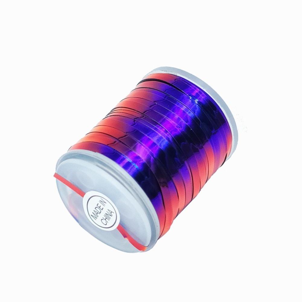 Fly Tying Materials Holographic Tinsel Bright Filaments Two Tones Lure Making Material Tinsel Flash Fishing Tackle High Quality