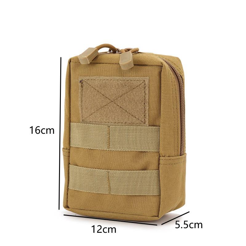 Multifunctional Accessory Tool Bag, Outdoor Waist Bag, Tool Pouch, Zippered Waist Bag With Pendant Accessories