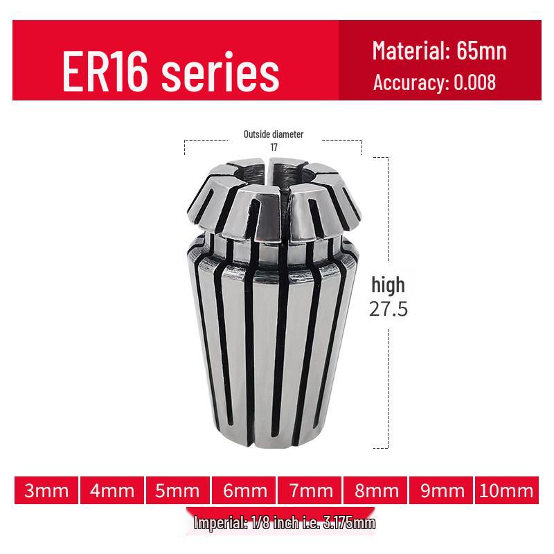 High Precision ER20 Spring Collet Engraving Chuck Holder for Milling Cutter