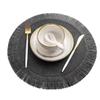 Coaster Party Home Decoration Non-slip Boho Fringe Table Mat Insulation Pad Placemat Cup Pad