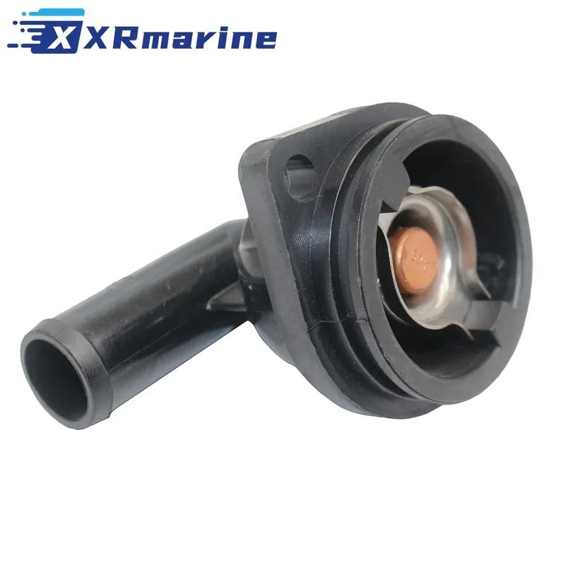 Thermostat Kit 144 ° F / 62 ° C For Mercury Marine 135 150 175 200 225 250 275 300 350 400 Verado 4-Stroke 4/6 CYL 8M0174561