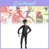 Traje Miraculous Tales Of Ladybug Cat Noir para Niños con Spandex para Juego de Rol Anime
