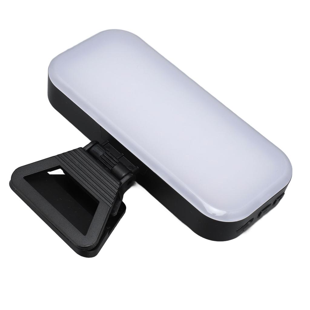 LED Fülllicht 3 Farbtemperaturen 10 Stufen einstellbare Helligkeit 3000mAh Wiederaufladbar Clip Füll