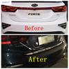Car Rear Trunk Tail Door Strip Decoration Cover Trim For Kia Cerato / Forte / K3     Stainless Steel Accessories