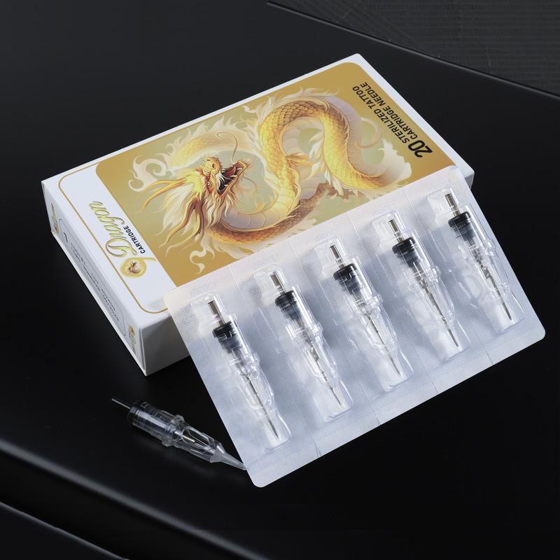9Dragon Profesionálna modrá jednorazová tetovacia ihlová pero na výšivku obočia