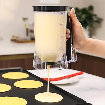 1 st Muffinssmetfördelare - Designad för enkel hällning - Non-stick och platsbesparande, idealisk för att göra muffins, våfflor, kakor och pannkakor