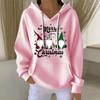 Women's Fashion Casual Christmas Angel Print Pullover Long-Sleeve Sweatshirt