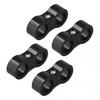 Aluminum AN8 Clamp Fuel Line Clamp Hose Separator Clamp