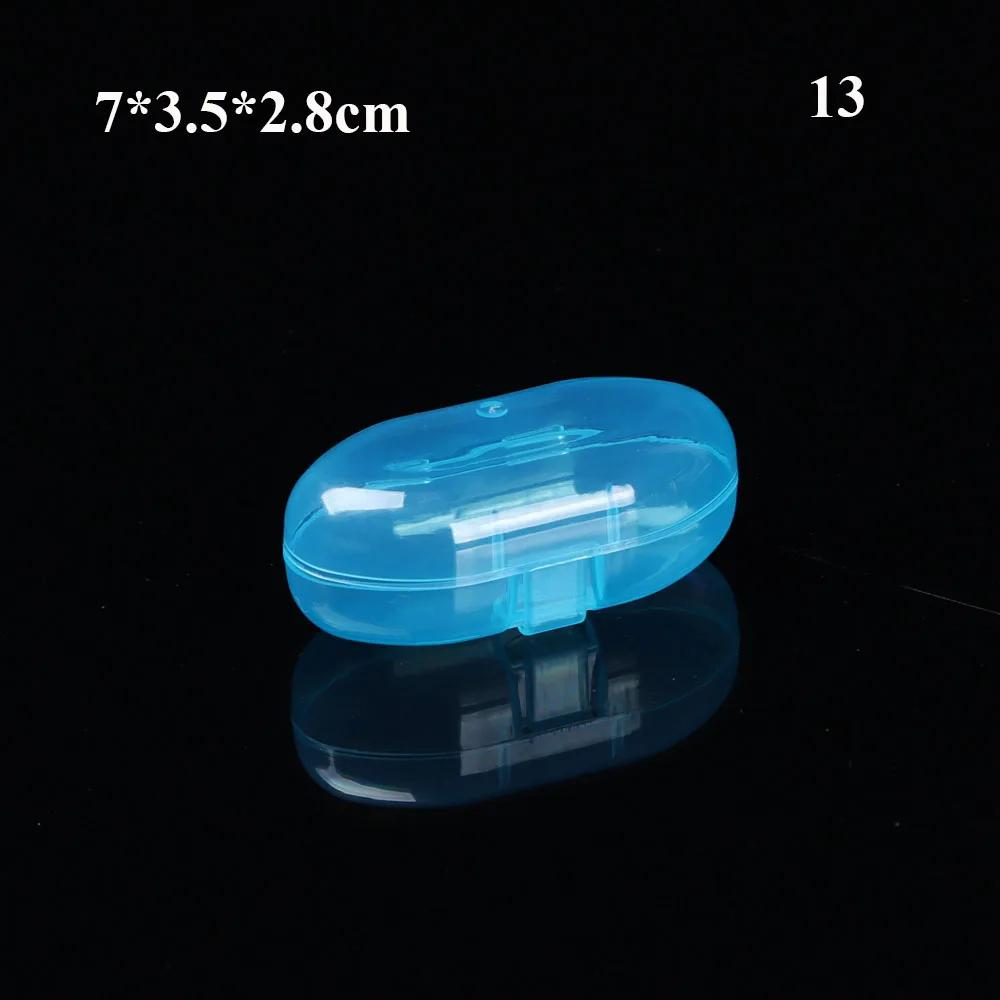 8 Sizes Storage Box Small Clips Boxes Home Organization Jewelry Diamond Container Craft Bead Holder Pill Storage Supply 606₽