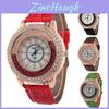 Trendy Female Watch With Durable Metal Case And Conical Flat Crown