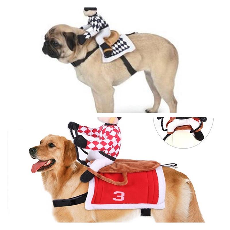 Factory Direct Horse Riding Costume For Pets Cosplay Knight Costume For Dogs