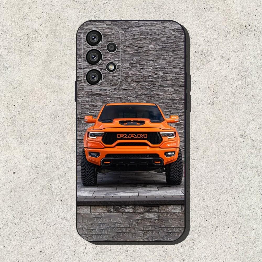CAR R-RAM 1500 TRX Phone Case For Samsung S25,S24,S21,S22,S23,S30,Ultra,S20,Plus,Fe,Lite,Note,10,9,5G Black Cover